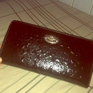 Coach black wallet